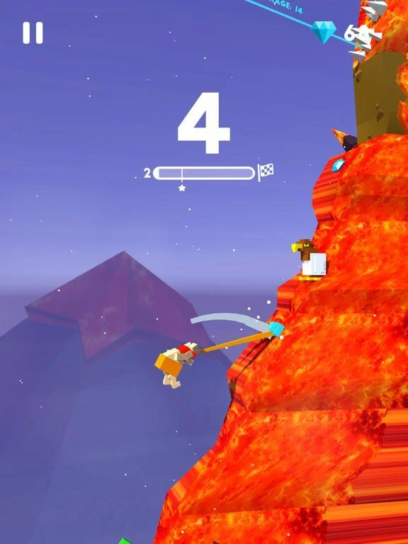 Изображение игры: Lava Climber
