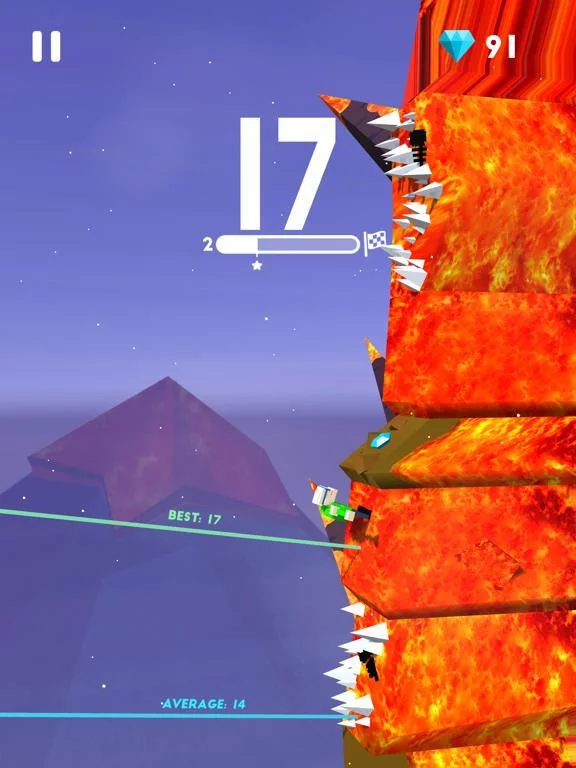 Изображение игры: Lava Climber