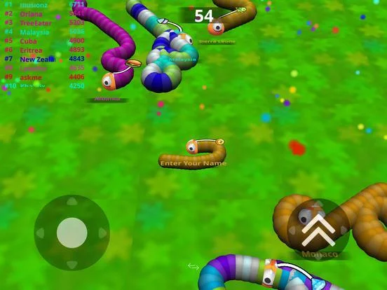 Изображение игры: Amaze Snake - Roller Race