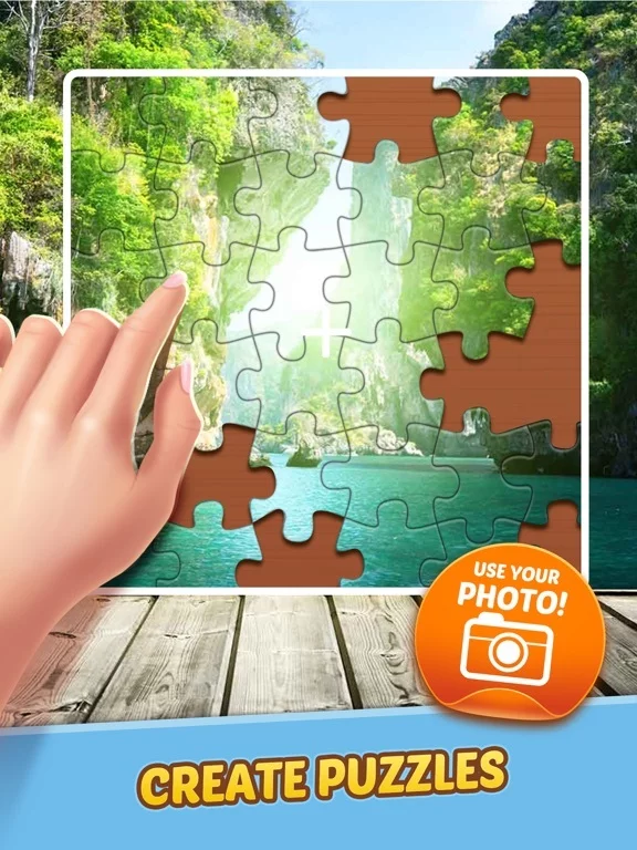 Изображение игры: Jigsaw Art Puzzle Mania