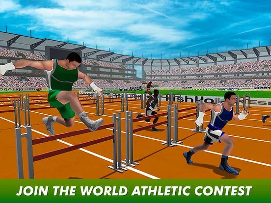 Изображение игры: Athletics Running Race Game Full