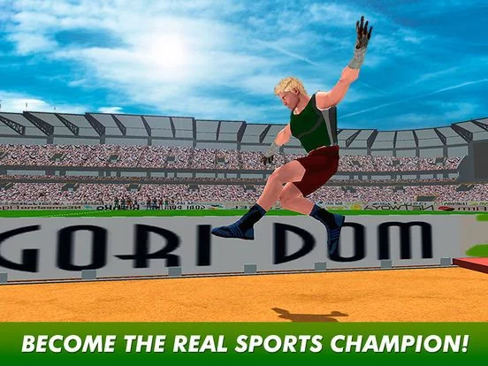 Изображение игры: Athletics Running Race Game Full