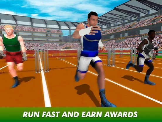 Изображение игры: Athletics Running Race Game Full