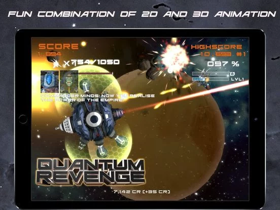 Изображение игры: Quantum Revenge Lite