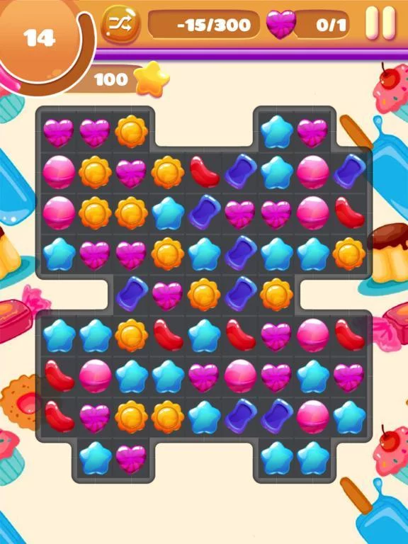 Изображение игры: Candy Jam Match 4