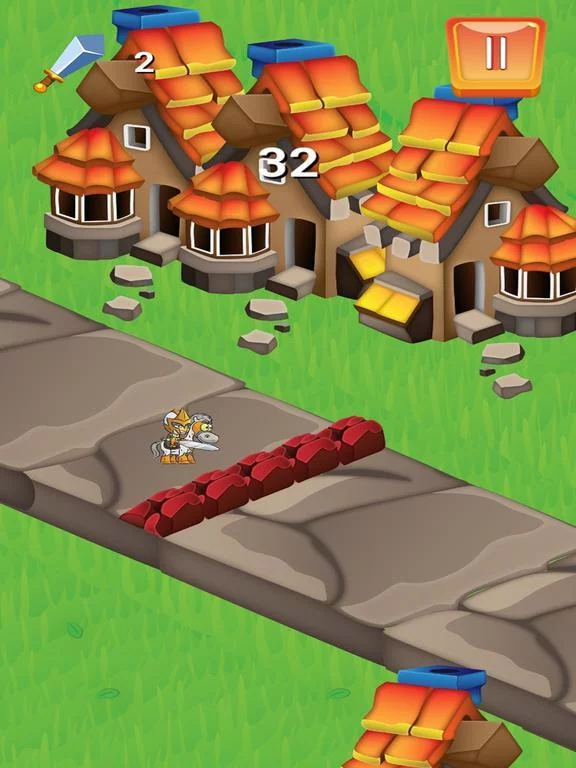 Изображение игры: Knight Ride