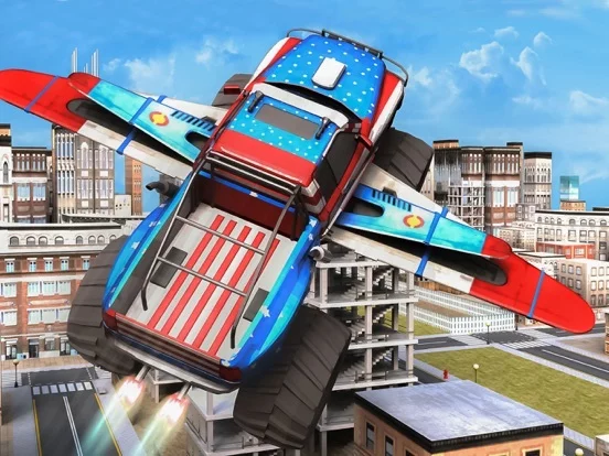 Изображение игры: American Off Road Flying Monster Truck