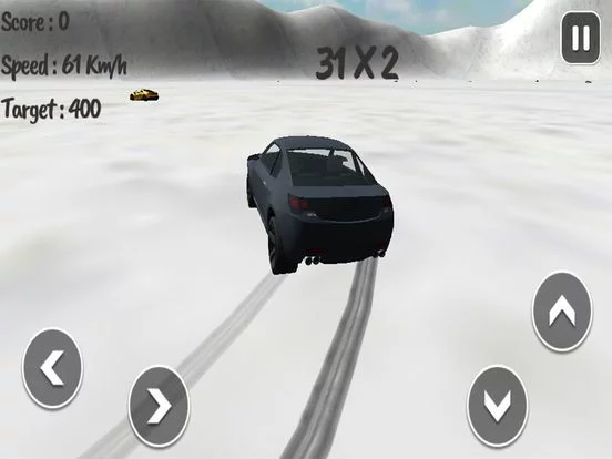 Изображение игры: Real Desert Car Snow Drifting