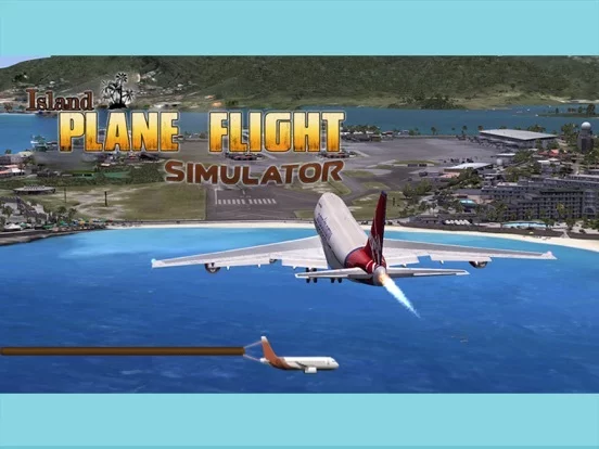 Изображение игры: Island Plane Flight Simulator