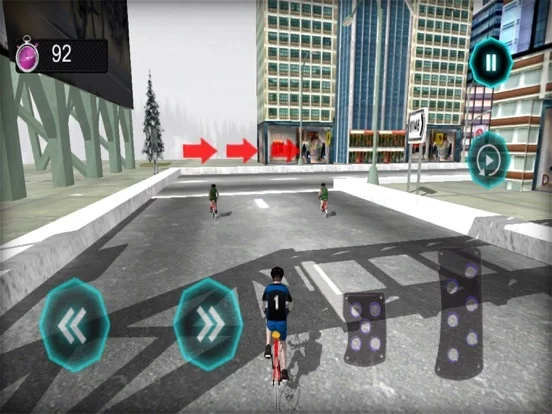 Изображение игры: City Real Bicycle Crazy Racer