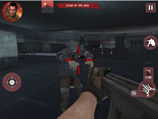 Изображение игры: Zombie Frontier the Walking monster army
