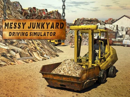 Изображение игры: Messy Junkyard Driving Simulator