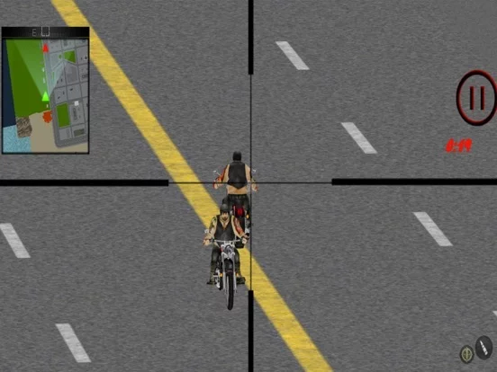 Изображение игры: Heli Police Attack Thief Bike
