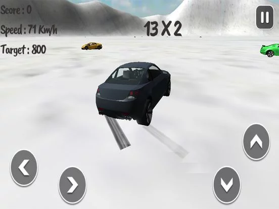 Изображение игры: Real Desert Car Snow Drifting