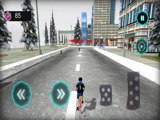 Изображение игры: City Real Bicycle Crazy Racer
