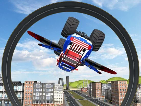 Изображение игры: American Off Road Flying Monster Truck