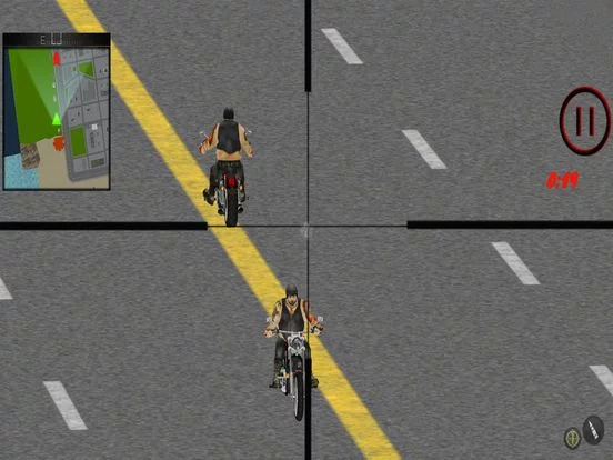 Изображение игры: Heli Police Attack Thief Bike