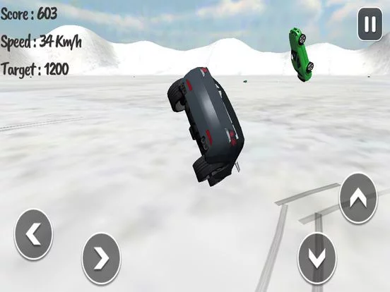 Изображение игры: Real Desert Car Snow Drifting