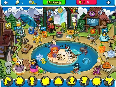 Изображение игры: Halloween Hidden Objects game