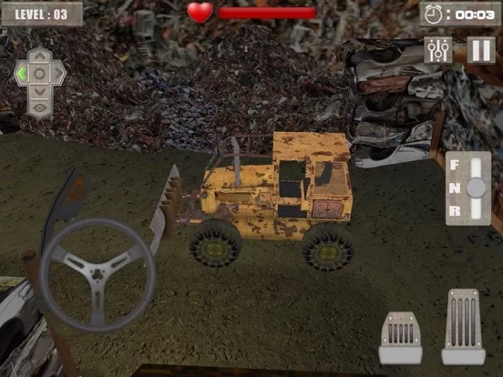 Изображение игры: Messy Junkyard Driving Simulator