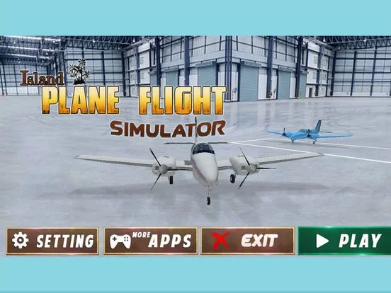 Изображение игры: Island Plane Flight Simulator