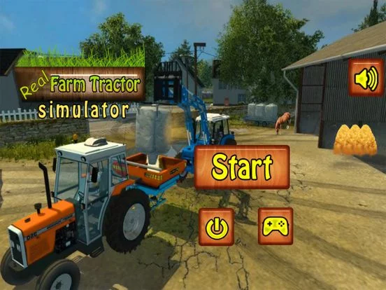 Изображение игры: Real Tractor Farming Simulator
