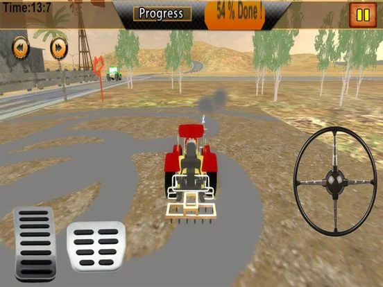 Изображение игры: Real Tractor Farming Simulator