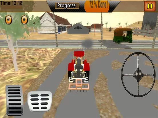 Изображение игры: Real Tractor Farming Simulator