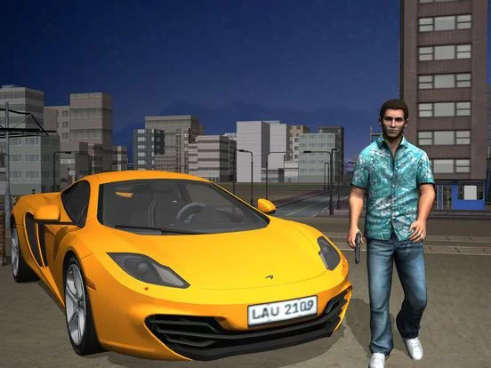 Изображение игры: City Gangster Combat the Gun Shot