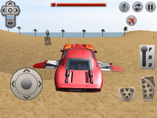 Изображение игры: Flying Racing Rivals Sports Car Drifting