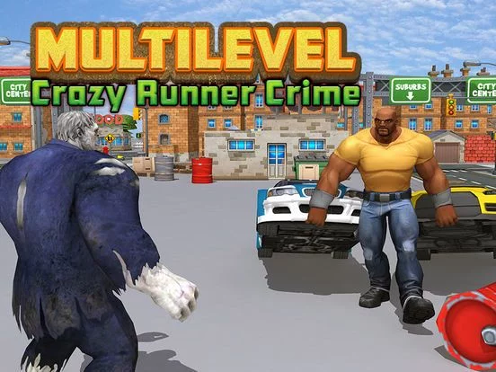 Изображение игры: Multilevel Crazy Runner Crime
