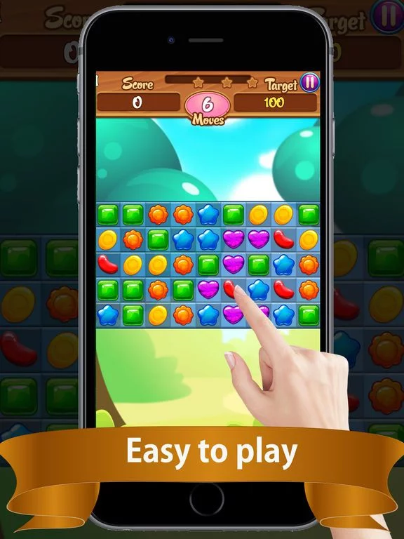 Изображение игры: Sweet Candy Match 3 Mania