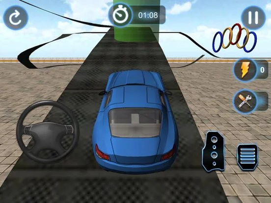 Изображение игры: Crazy Mad Stunt of City Car