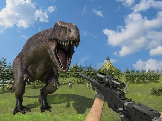 Изображение игры: Clash of Dino Hunting the Hunter Simulator