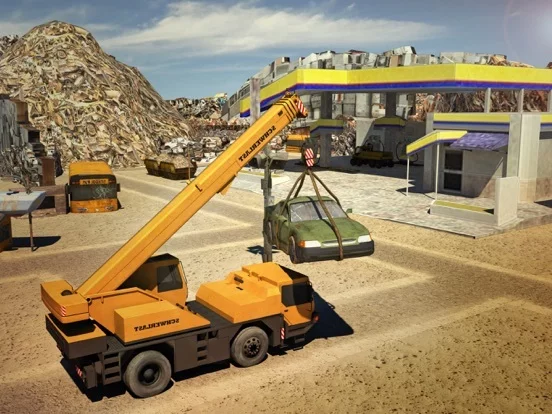 Изображение игры: JunkYard Car Scrape N Driving Challenges