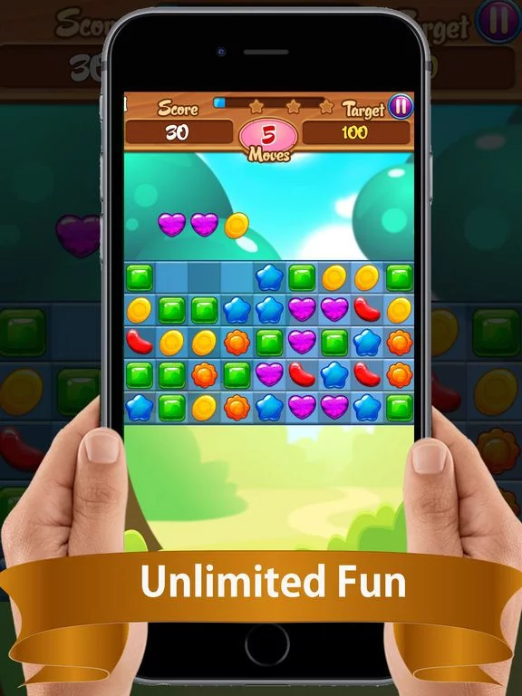 Изображение игры: Sweet Candy Match 3 Mania