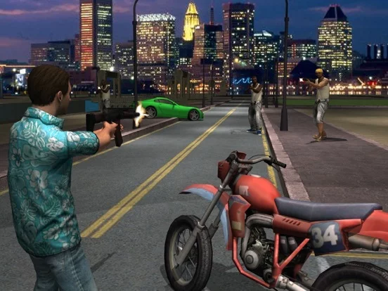 Изображение игры: City Gangster Combat the Gun Shot
