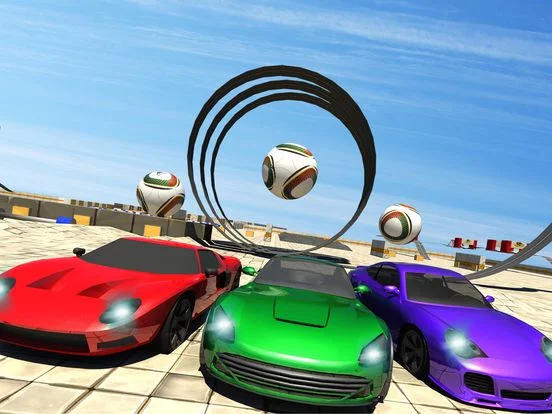 Изображение игры: Crazy Mad Stunt of City Car