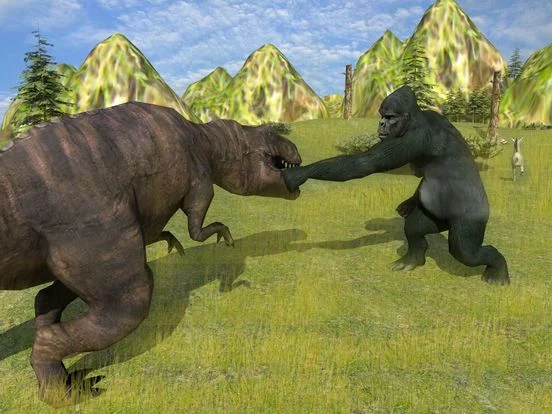 Изображение игры: Clash of Wild Gorilla Simulator
