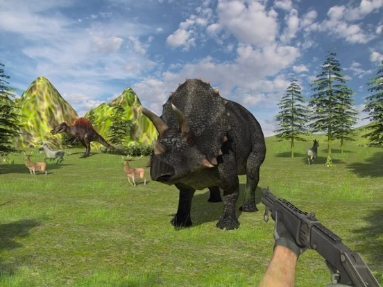 Изображение игры: Clash of Dino Hunting the Hunter Simulator