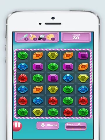 Изображение игры: Crystal Berry Match 3 Puzzle Free Blast Mania