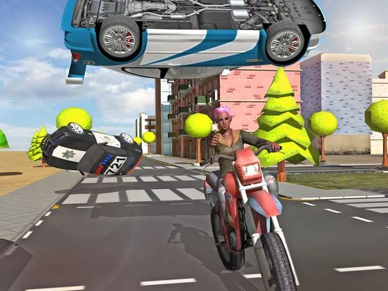 Изображение игры: Grand Gangster Girl Auto City Crime