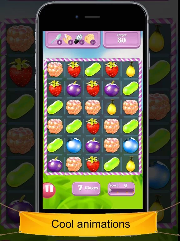 Изображение игры: Candy Berry Switcher Sweetest Match 3 Strawberry