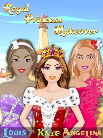 Изображение игры: Royal Princess Makeover ,spa,dress up - free kids games
