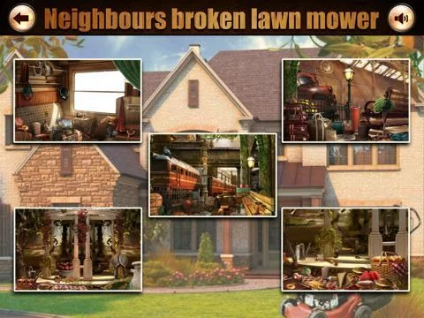 Изображение игры: Neighbor lawn mower hidden object