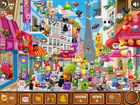 Изображение игры: Hidden Object & Hidden Objects -christmas games