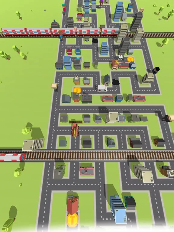 Изображение игры: Maze Crossing - Endless Road Drive