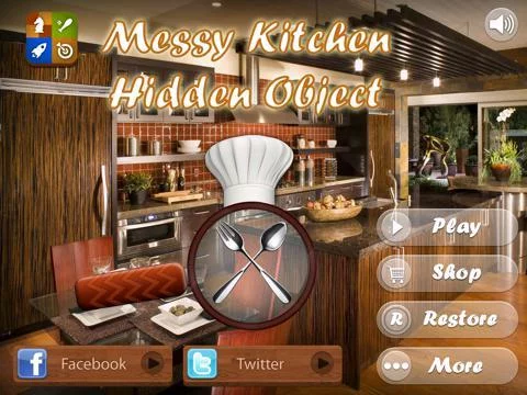 Изображение игры: Messy Kitchen Hidden Objects