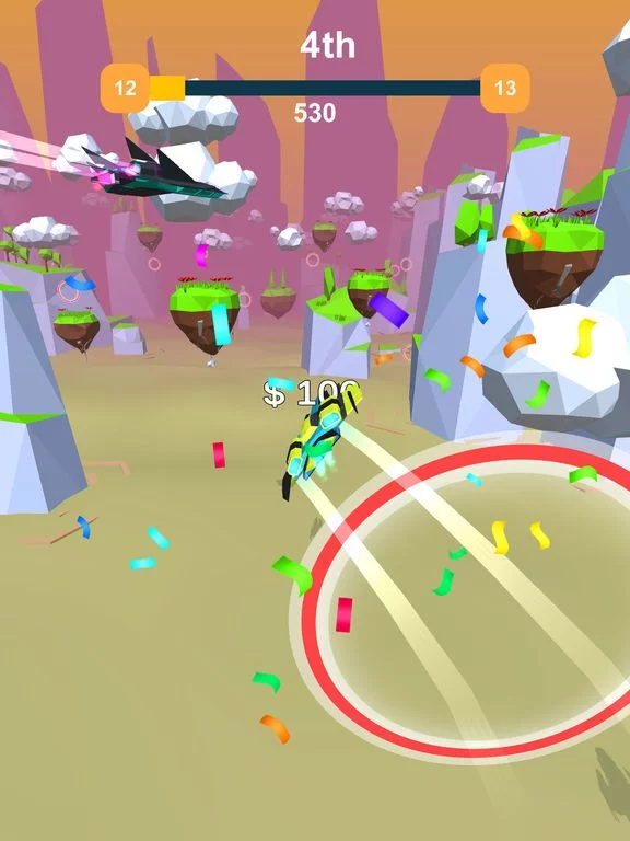 Изображение игры: Rush Plane: Fly Race Simulator