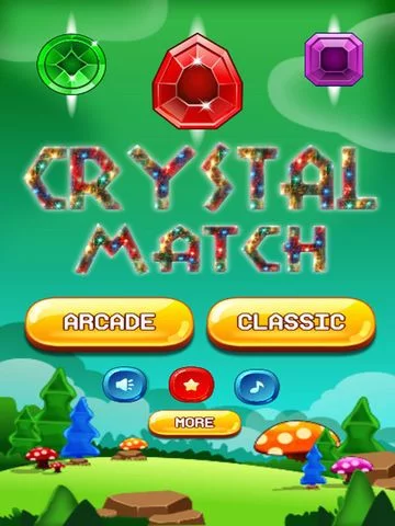 Изображение игры: Crystal Match 3 Puzzle Game For Kids
